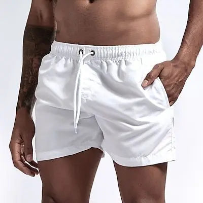 Men's Quick Dry Board Shorts with Pockets for Summer Beach