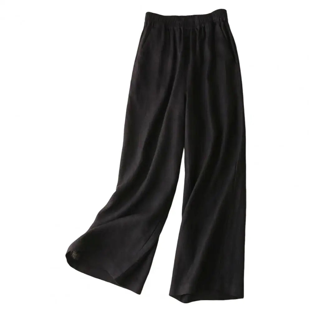 Lightweight Cotton Linen Summer Pants for Women