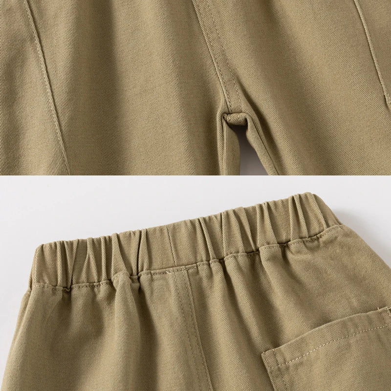 Cotton Boys Pants for Children 4-6 Years Autumn Style