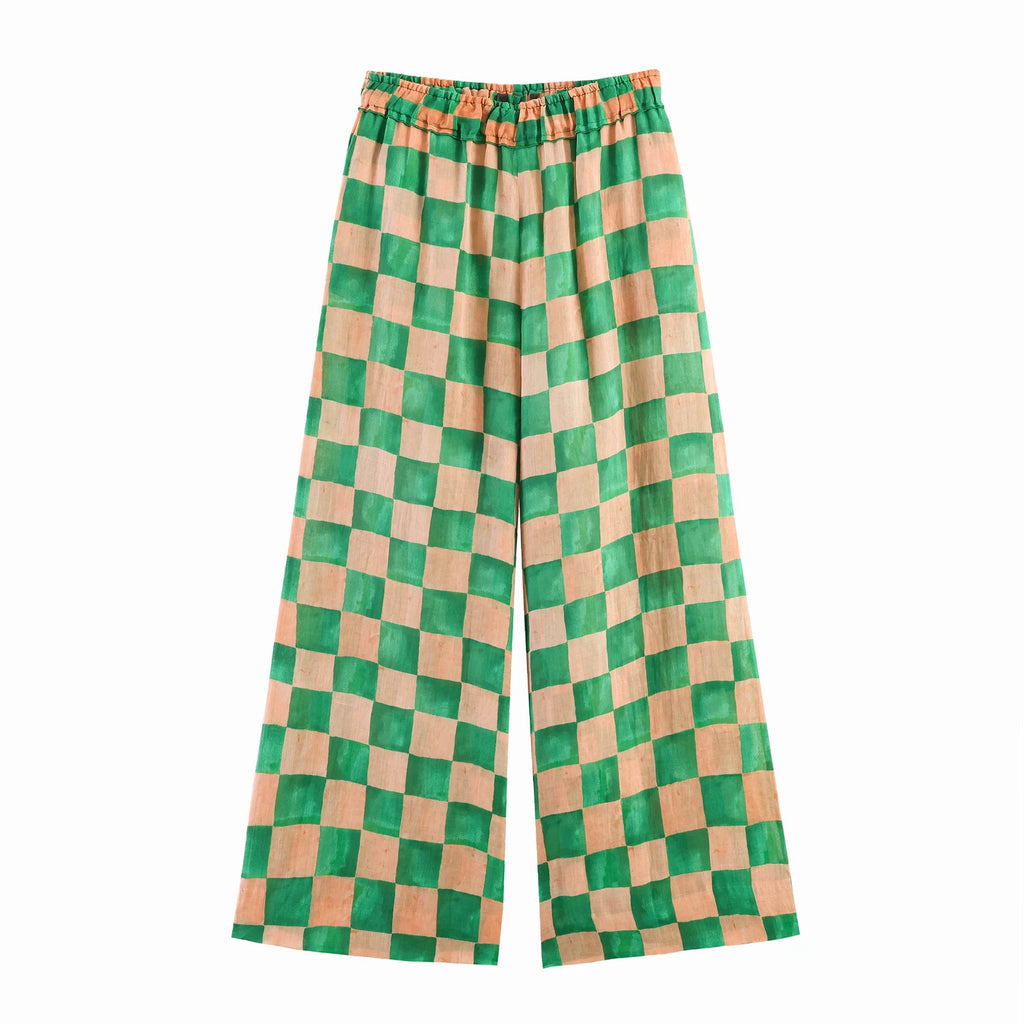 High-Rise Loose Casual Pants for Women by SNOW PINNACLE