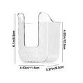 Wall Mounted Wet Tissue Storage Box with Strong Adhesion