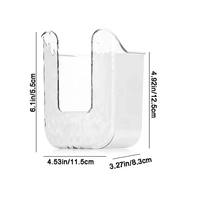 Wall Mounted Wet Tissue Storage Box with Strong Adhesion