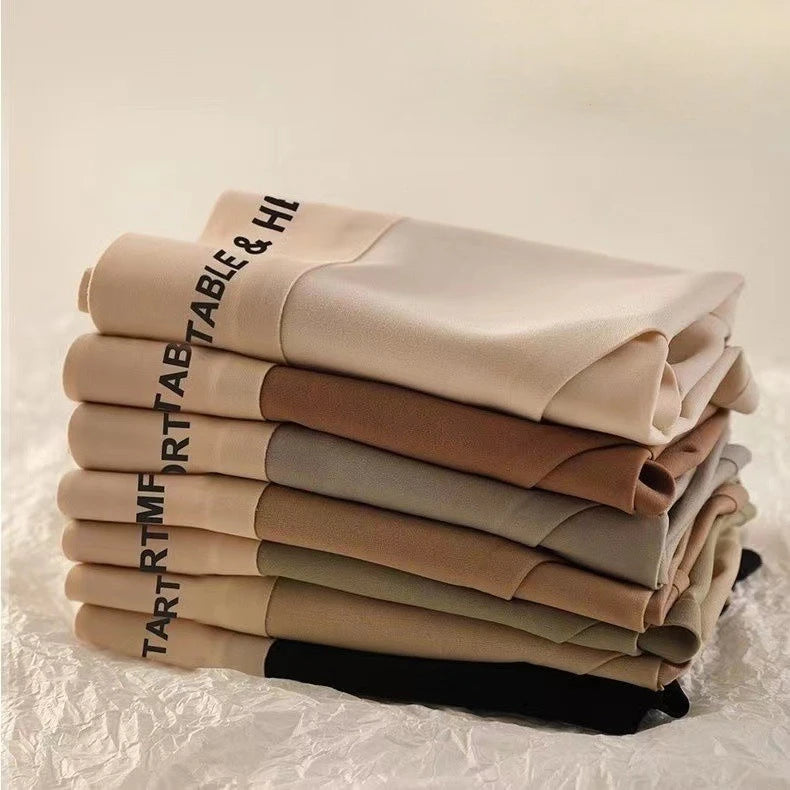 High Waisted Underwear for Women, with A Sexy Waist and Raised Buttocks, and A Silk Crotch That Feels Naked and Seamless