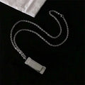 Mini Harmonica Necklace For Men Women Creative Musical Pendant Can Blow Sound Fashion Niche Design Jewelry