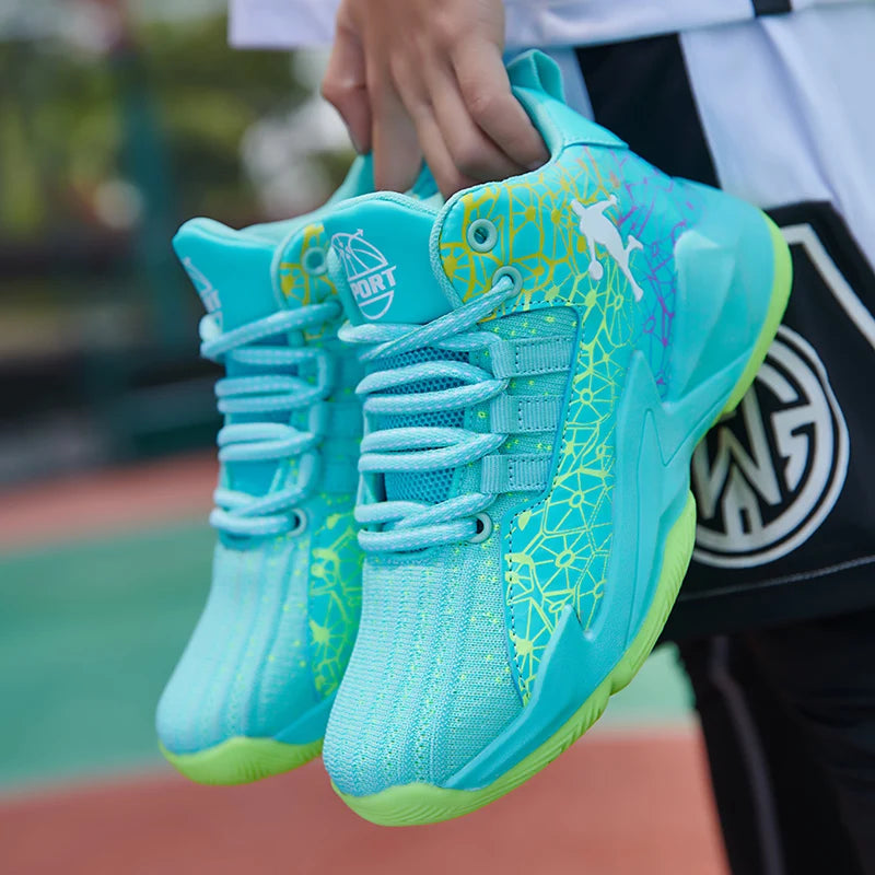 2026 Boys Basketball Sneakers Comfortable Lace-Up Shoes