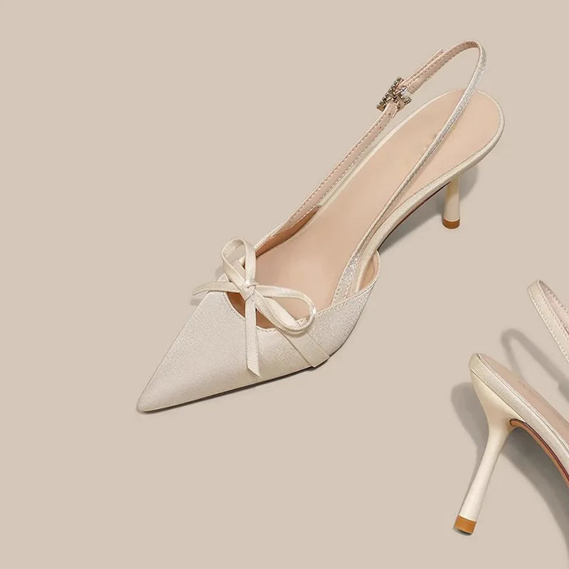 Elegant Pointed Tip High Heeled Sandals for Women