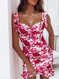 Floral V-Neck Sundress for Women by MALEY LifeStyle