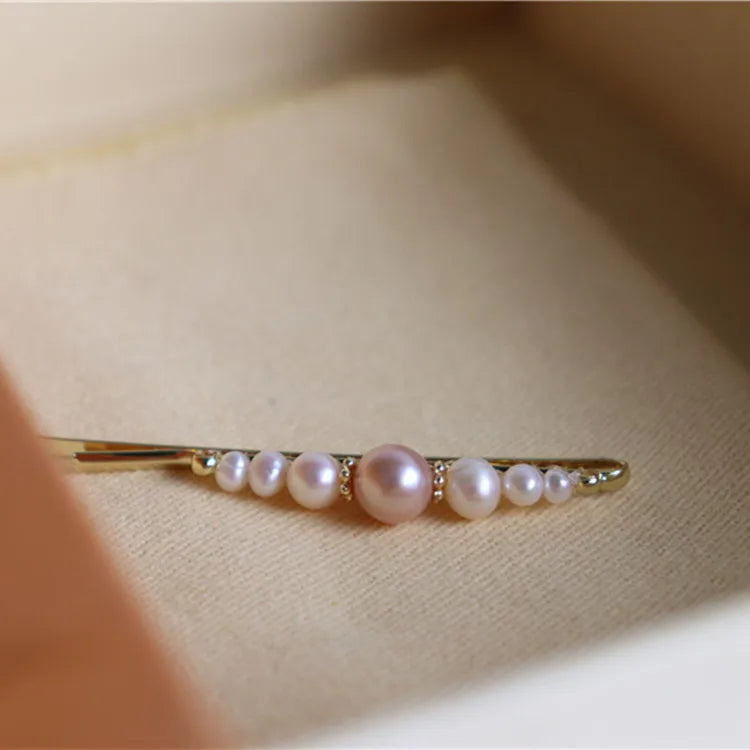 Elegant Freshwater Pearl Hairpins for Women Bridal Accessories