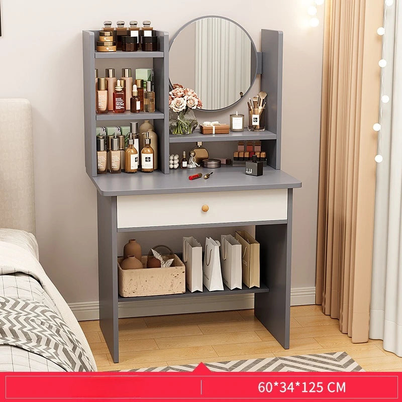 Modern Minimalist Dresser with Mirror for Small Spaces