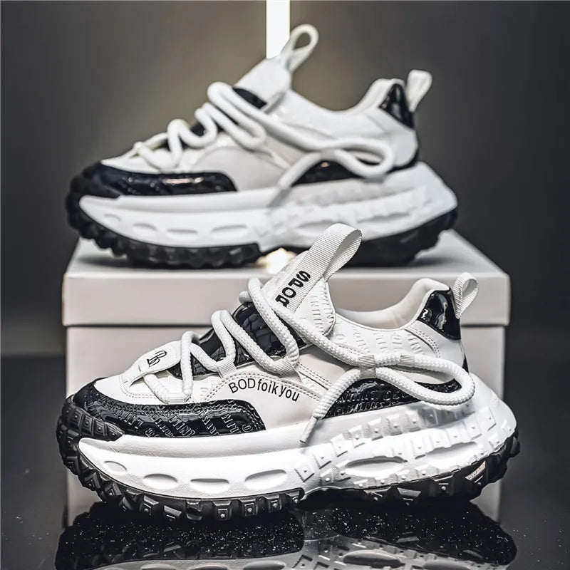 Men's Breathable Casual Sneakers with Anti Slip Design