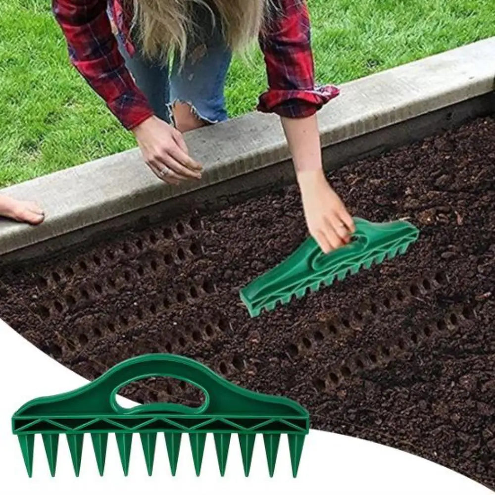 Gardening Dibbler Manual Soil Puncher for Efficient Planting