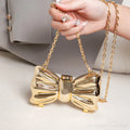 Luxury Acrylic Bow Clutch Bag for Women Evening Events