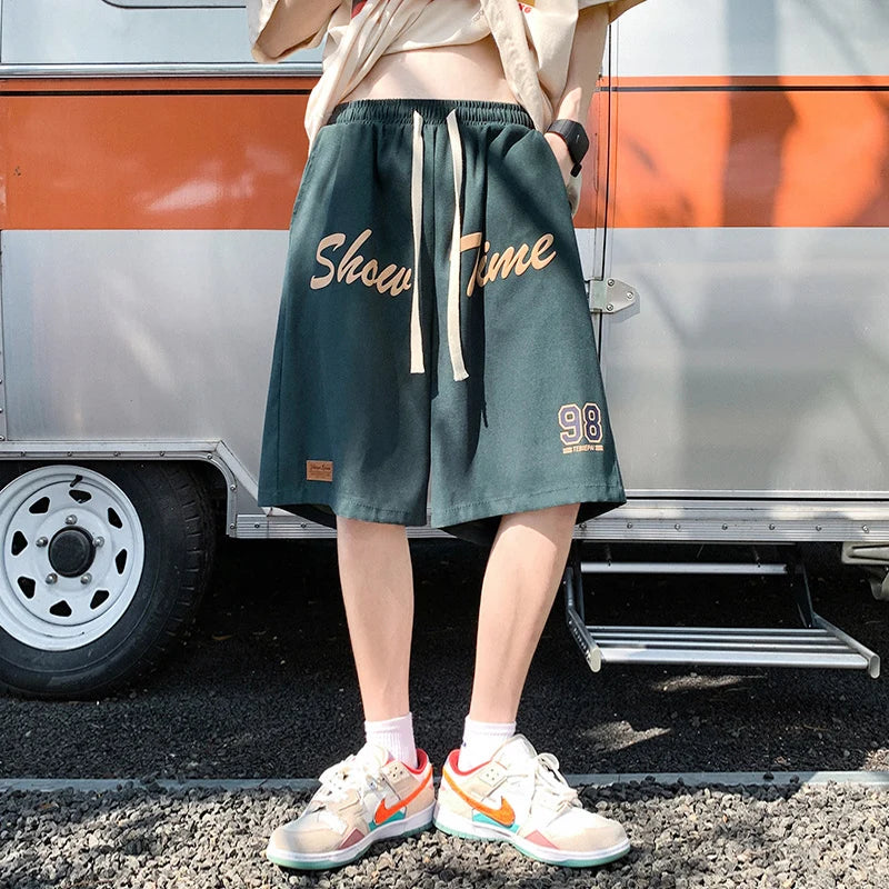 Men's Loose Fit Sporty Shorts for Summer Casual Wear
