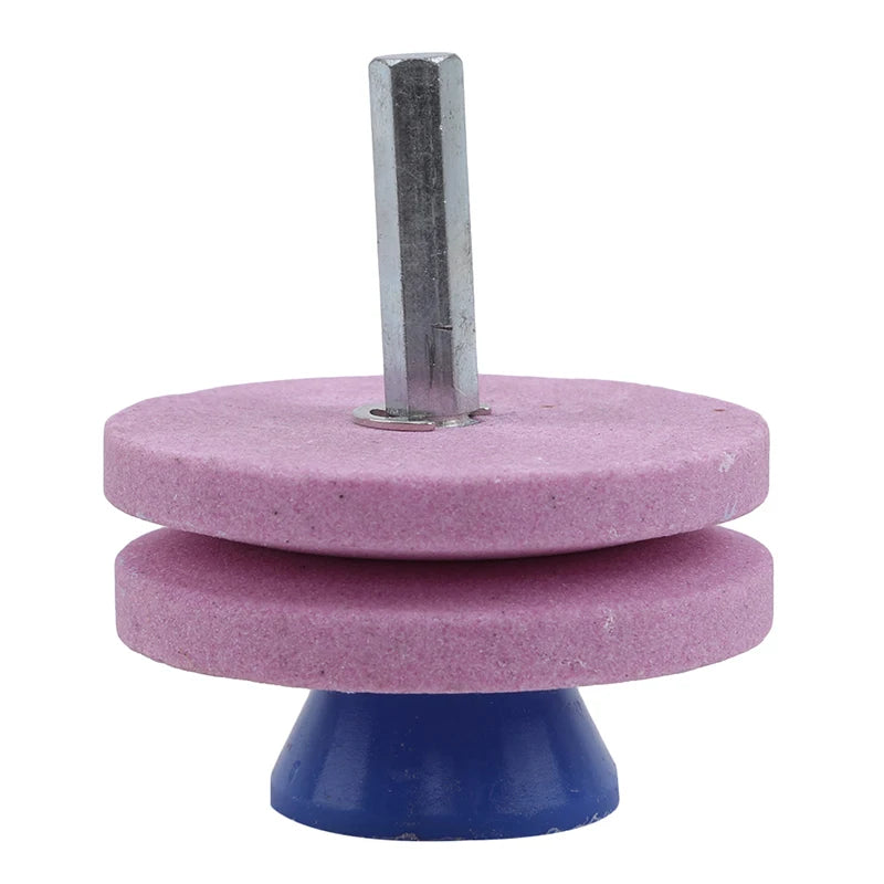 Universal Rotary Drill Knife Sharpener for Garden Tools