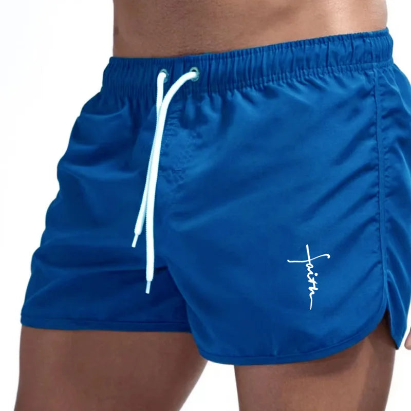 Men'S Swimming Shorts Surfing Swimwear Beach Pants Water Sports Men'S Clothing Quick Dry Comfortable Fit Summer Active Wear