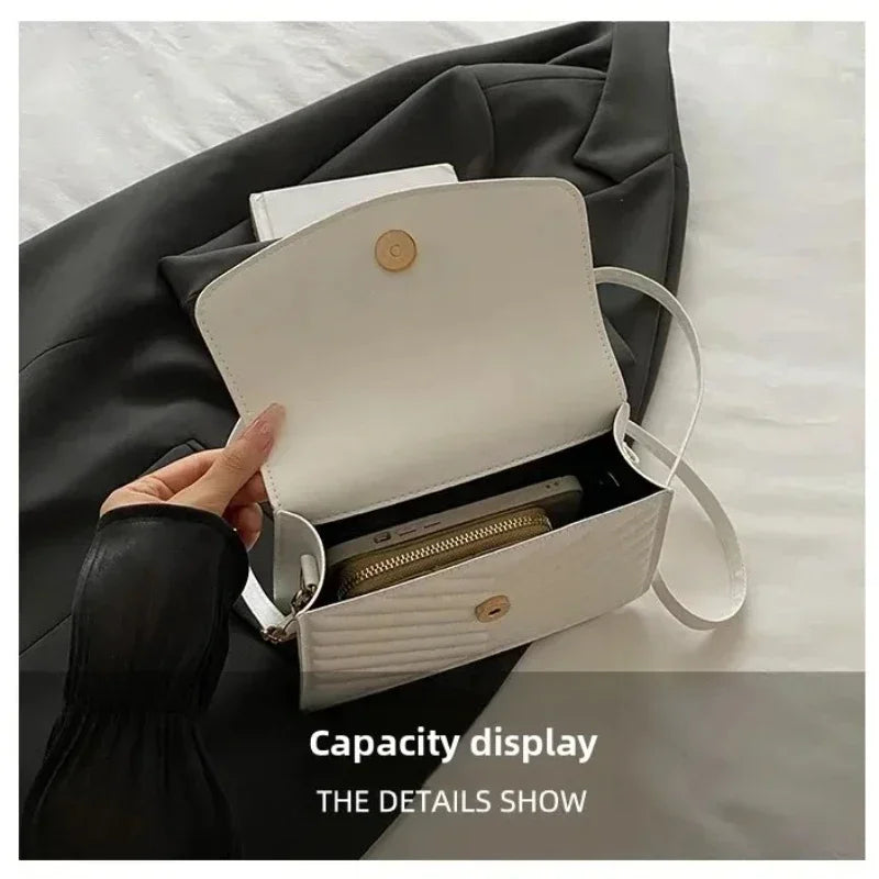 Stylish Women Crossbody Bag Small Square Handbag