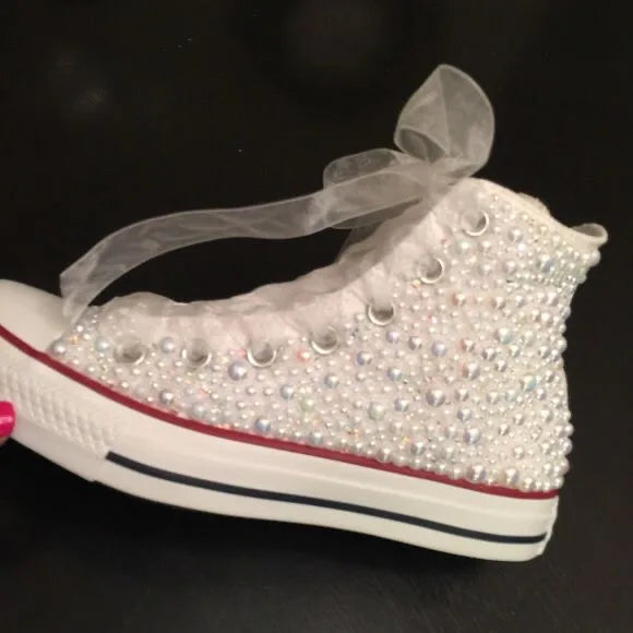 Rainbow Canvas Sneakers for Girls Birthday Party