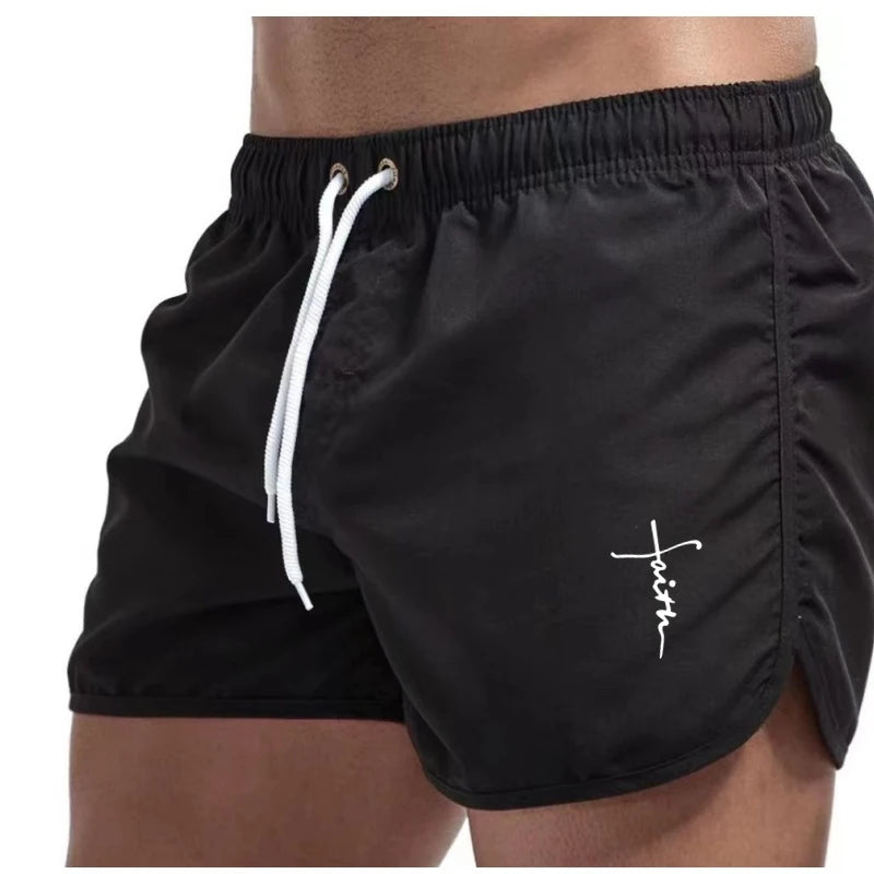 Men'S Swimming Shorts Surfing Swimwear Beach Pants Water Sports Men'S Clothing Quick Dry Comfortable Fit Summer Active Wear