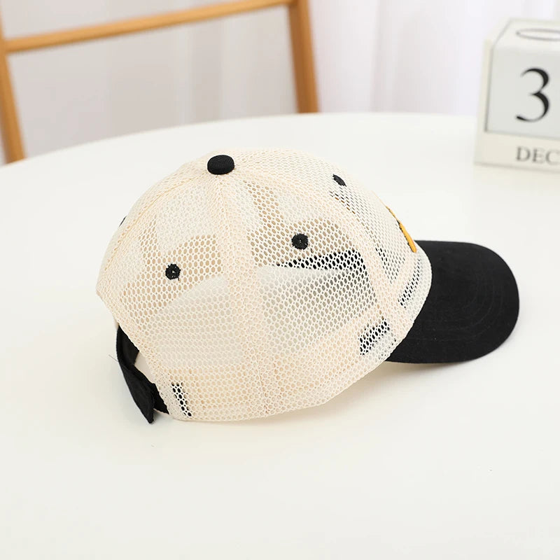 Summer Cotton Duck Tongue Cap for Kids 2-8 Years