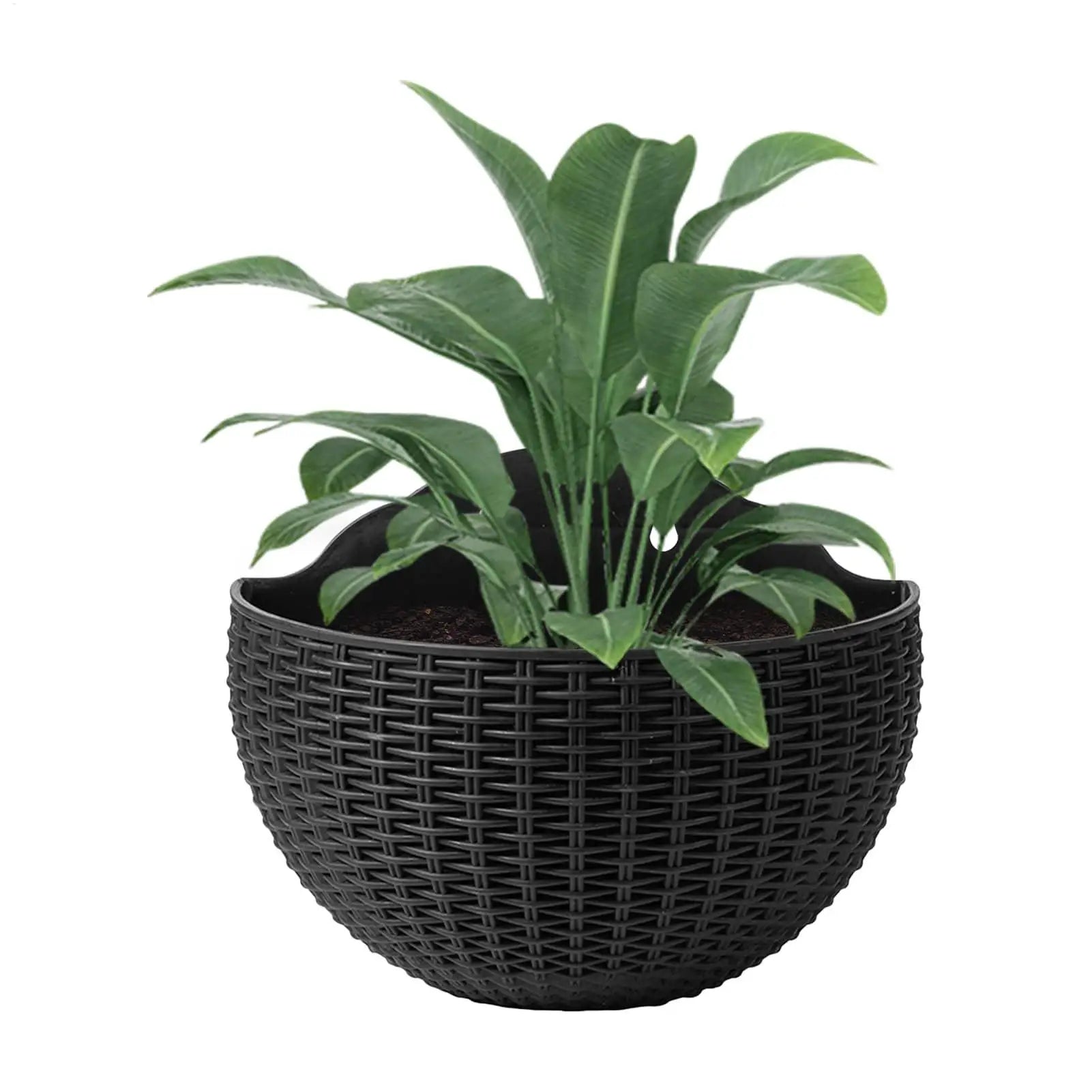 Exquisite Plastic Wall Hanging Flower Pot for Garden Decor