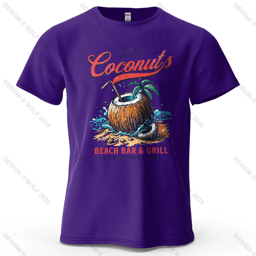 Men's Vintage Printed Graphic T-Shirt for Casual Summer Wear