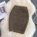 Stylish Sequin Skirt for Women in A-Line Casual Design