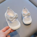 Breathable Baby Girl Walking Shoes with Non Slip Soles