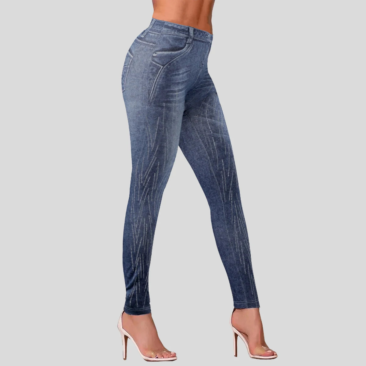 Women's High Waist Yoga Pants with Hip Lifting Design