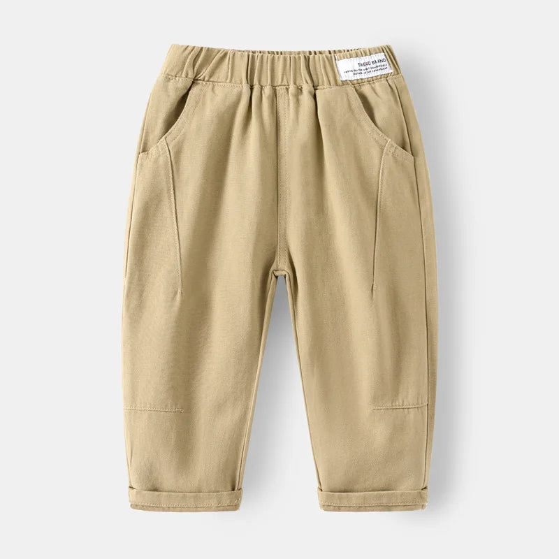 Cotton Boys Pants for Children 4-6 Years Autumn Style