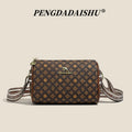 Trendy Alphabet Print Shoulder Bag for Women