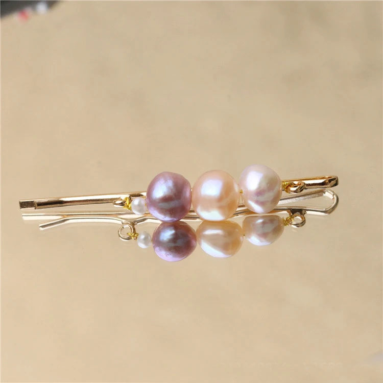 Elegant Freshwater Pearl Hairpins for Women Bridal Accessories