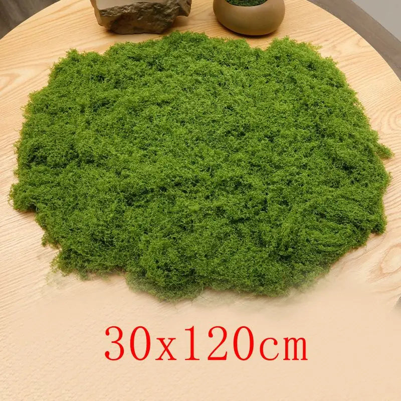 Artificial Green Moss for DIY Crafts and Home Decor