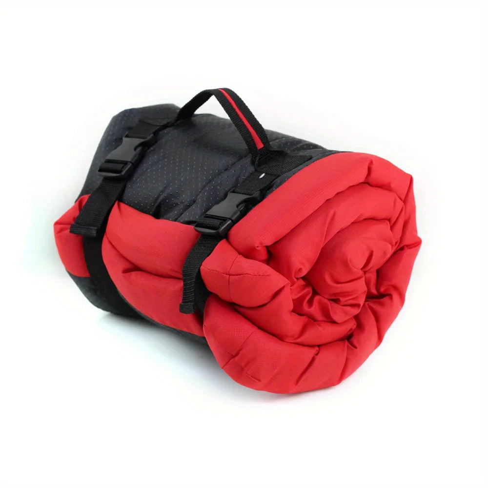 Portable Roll-Up Pet Mat for Travel and Outdoor Adventures