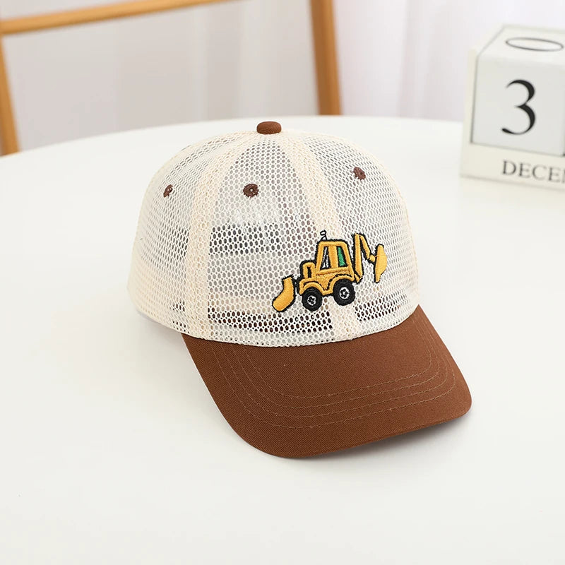 Summer Cotton Duck Tongue Cap for Kids 2-8 Years