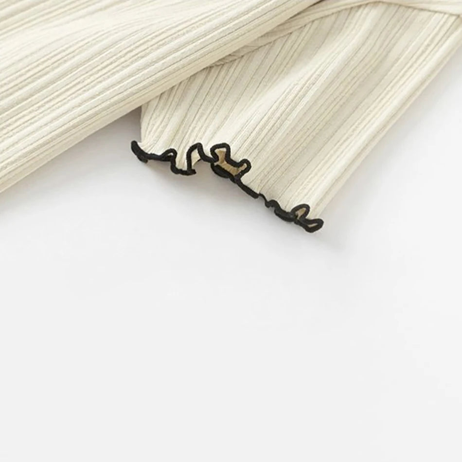 Girls' Korean Style Ice Silk T-shirt for Summer 2025