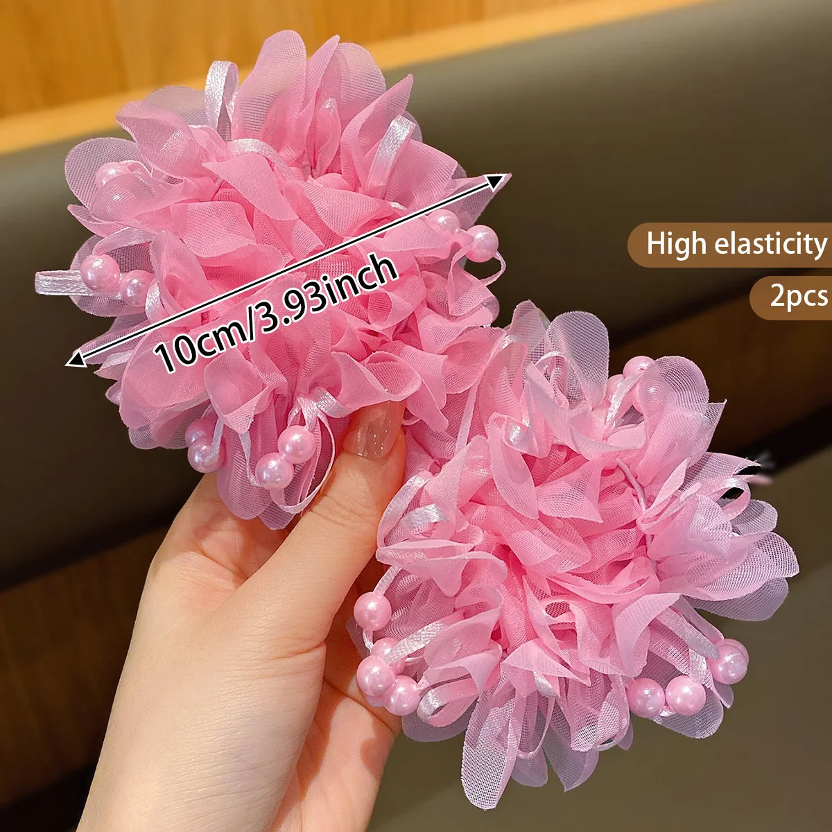 Pink Acrylic Headband Hair Accessories for Little Girls