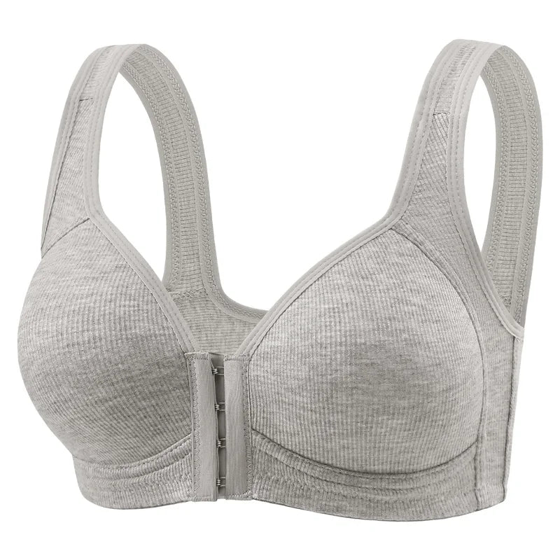 Comfortable Wire-Free Front Closure Bra for Women