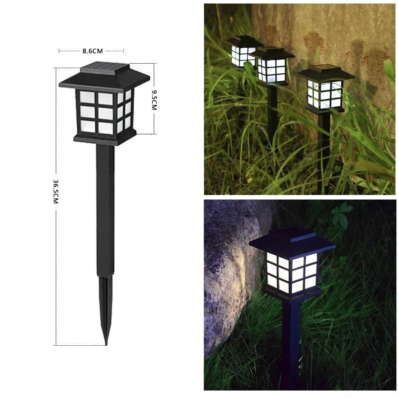 Solar Powered Garden Lanterns for Outdoor Pathway Lighting