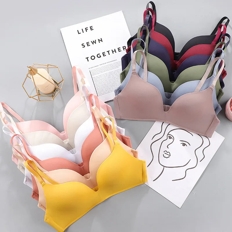 Breathable Women Seamless Push Up Bra by UXST
