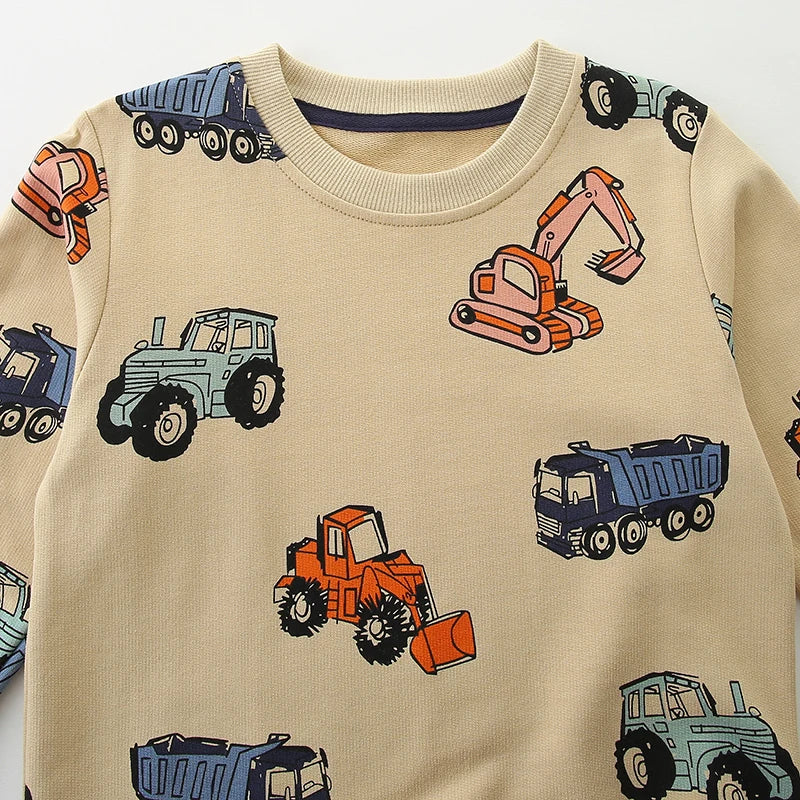 Little maven Boys Cotton Pullover Hoodie for Kids