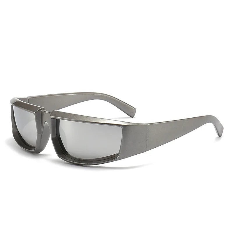 Cool Punk Style Concave Sunglasses for Men and Women