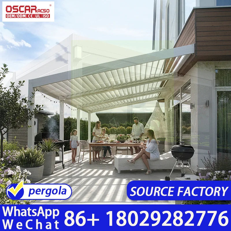 High Performance Wooden Pergola Gazebo for Outdoor Spaces