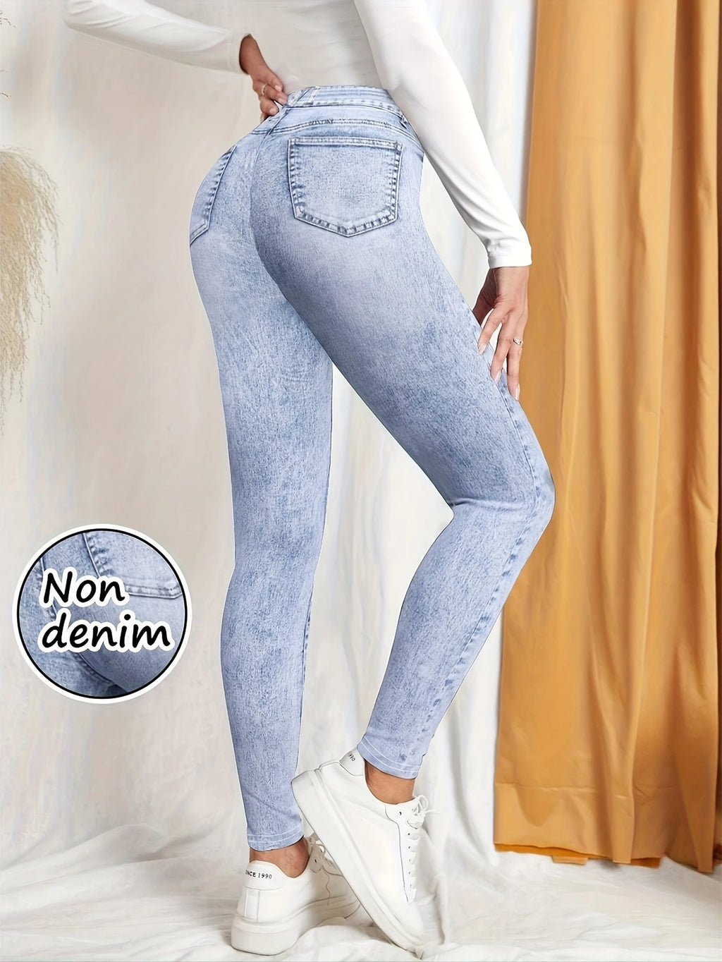 Women's High Waist Yoga Pants with Hip Lifting Design