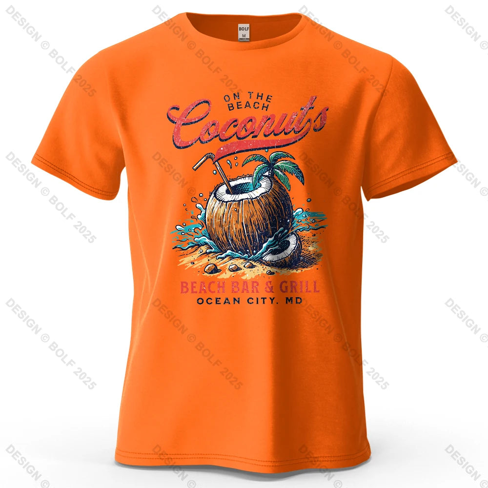 Men's Vintage Printed Graphic T-Shirt for Casual Summer Wear