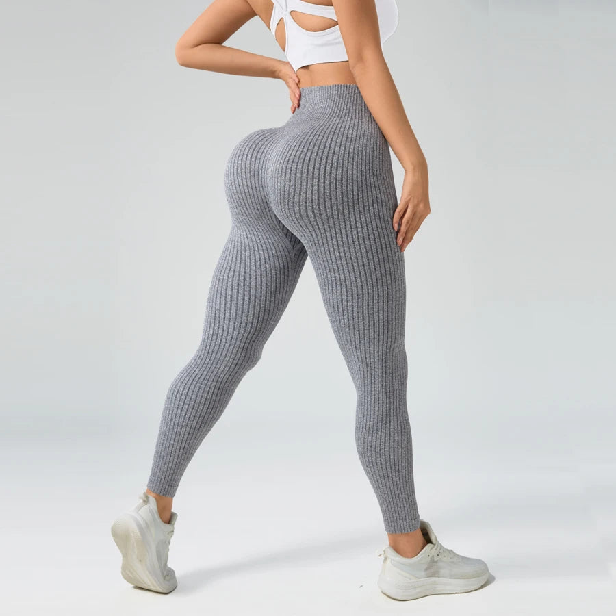 High Waist Tummy Control Seamless Yoga Leggings for Women