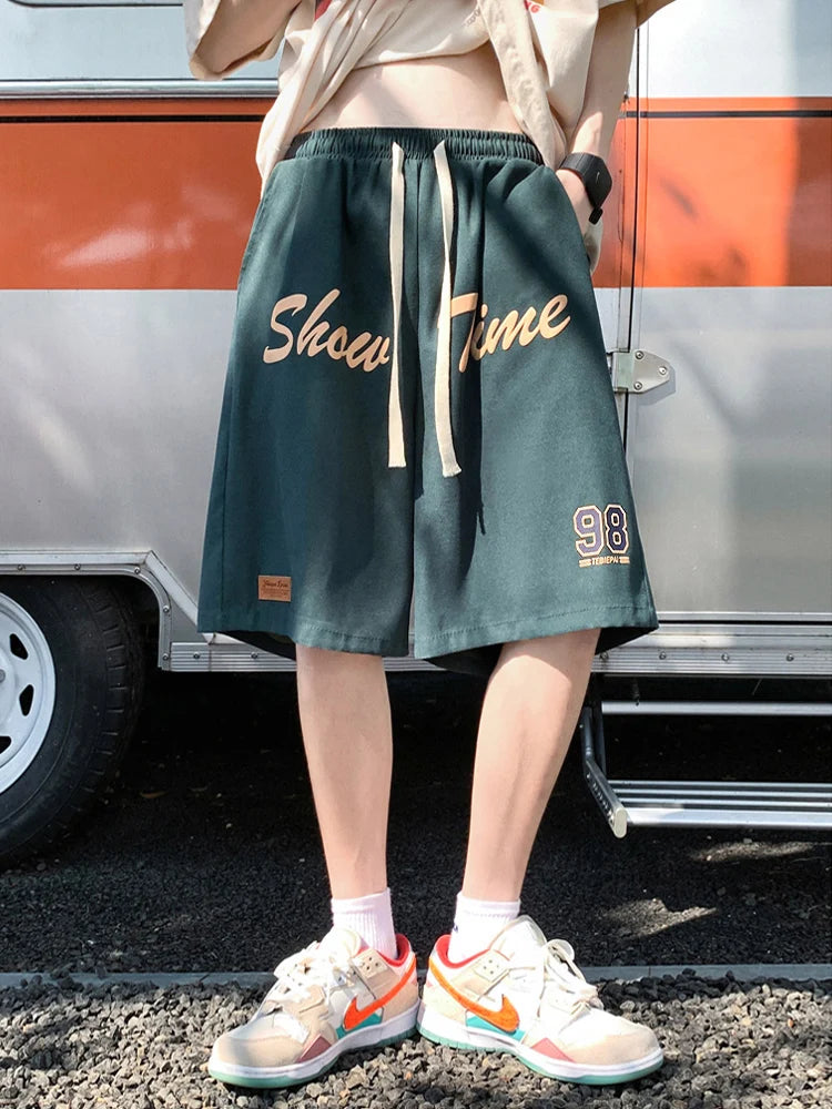 Men's Loose Fit Sporty Shorts for Summer Casual Wear