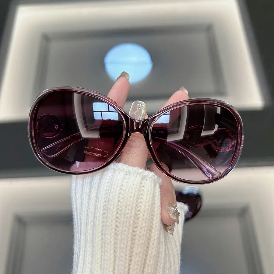 Retro Square Sunglasses for Women by SAKFHIA