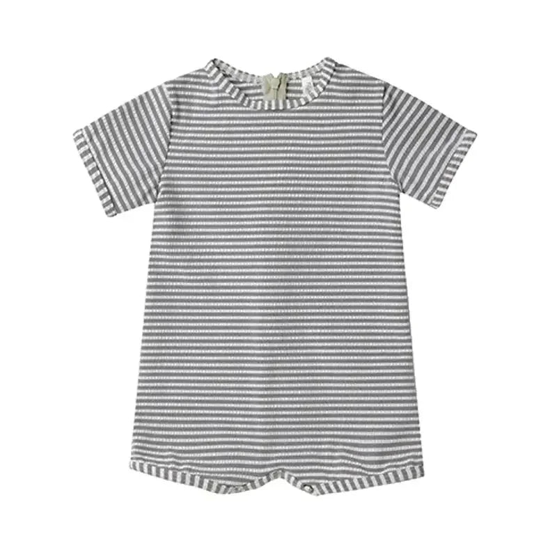 Boys Casual Swimwear Set 1-12Y Summer Striped Toddler Bathing Suit