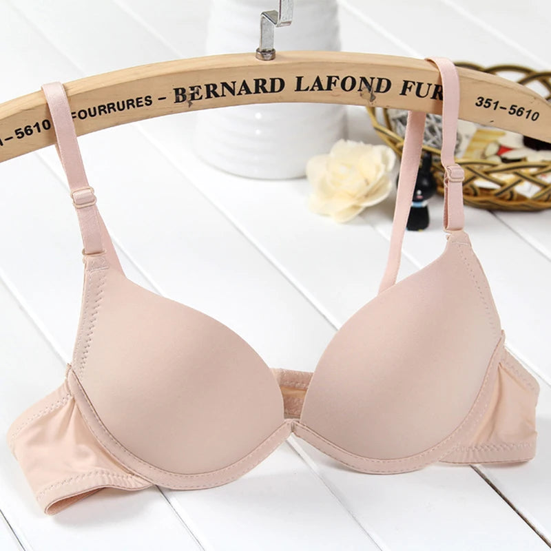 Breathable Cotton Bra for Women with Underwire Support