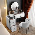 Modern Wooden Makeup Dressing Table for Girls Storage